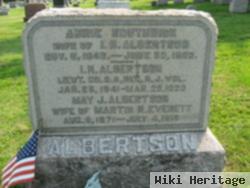 Lieut Isaiah N. Albertson