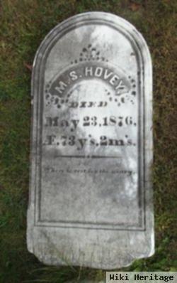 M S Hovey