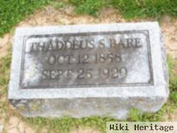 Thaddeus Stevens Bare, Sr