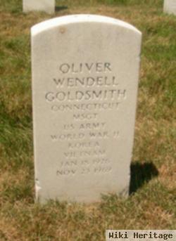 Oliver Wendell Goldsmith