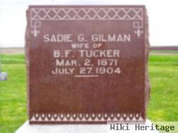 Sarah G. "sadie" Gilman Tucker