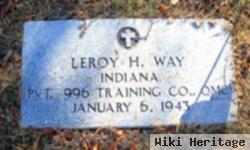 Leroy H Way