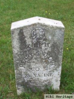 2Lt Henry Shelton Troutt