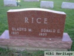 Gladys M Rice