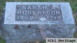 Sarah A. Mckee Robertson