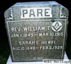 Mrs Sarah E. Meador Pare