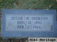 Jessie W. Dickson