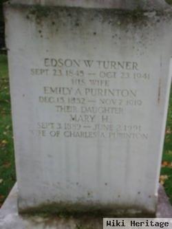 Mary Huldah Turner Purinton