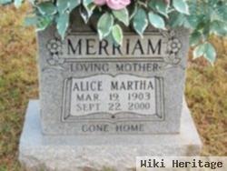 Alice Martha Merriam