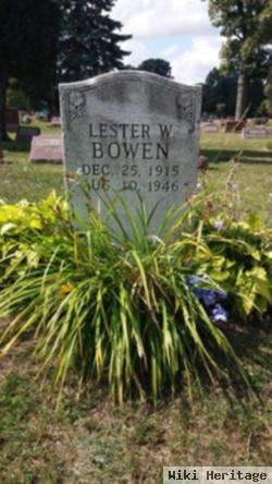 Lester W Bowen