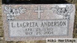 L Lagreta Anderson