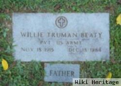 Willie Truman "sugar Bill" Beaty