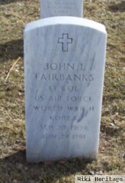 John L Fairbanks