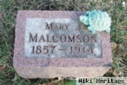 Mary J Irwin Malcomson