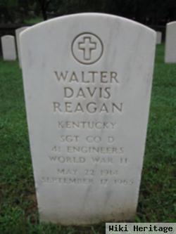 Sgt Walter Davis Reagan