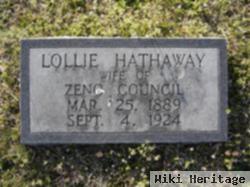 Lollie Hathaway Council