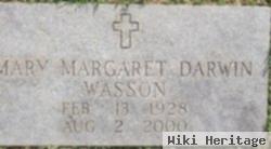 Mrs Mary Margaret Darwin Wasson