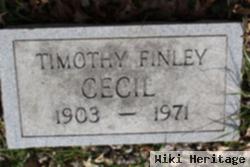 Timothy Finley Cecil