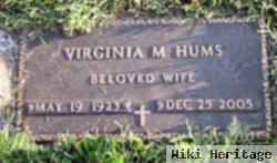 Virginia M. Hums