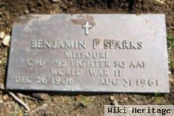 Benjamin F Sparks