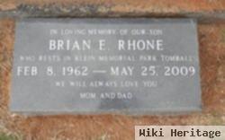 Brian E Rhone