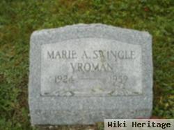 Marie A Swingle Vroman