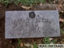 Frankie T Buxton