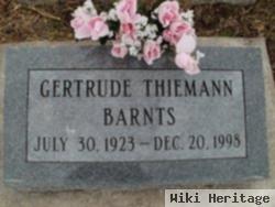 Gertrude Thiemann Barnts