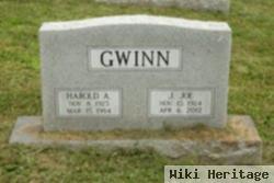 Harold A Gwinn