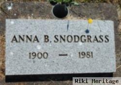 Anna B Snodgrass