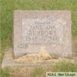 Jane Ann Burrows