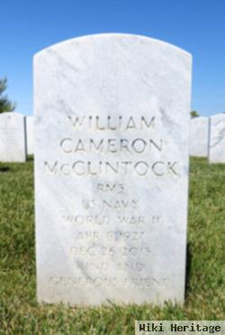 William Cameron "bill" Mcclintock