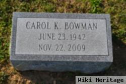 Carol Diane Kimmel Bowman