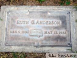 Ruth G. Anderson