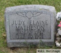 Judy Elaine Matheson