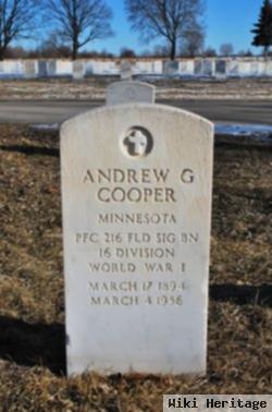 Andrew G Cooper