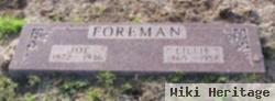 Joseph Huel "joe" Foreman