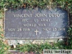 Pfc Vincent John Duso