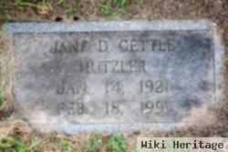 Jane D. Gettle Hutzler