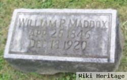 William R Maddox