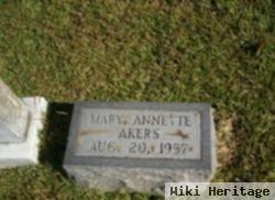 Mary Annette Akers