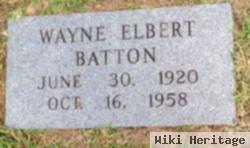 Wayne Elbert Batton