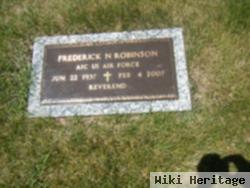 Frederick N Robinson