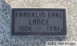 Franklin Earl Lance