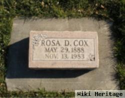 Rosa D Cox