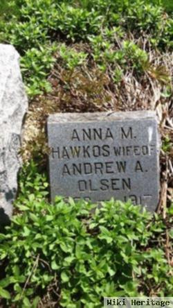 Anna M Hawkos Olson