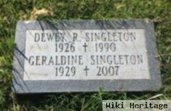 Dewey R Singleton