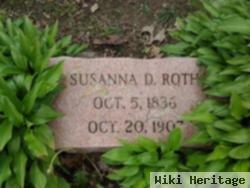 Susanna D Ritter Roth