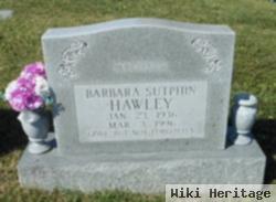 Barbara Sutphin Hawley