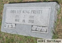 Ora Lee King Pruitt